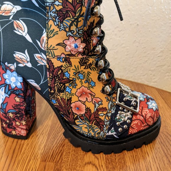 Jeffrey Campbell Lilith Boots Size 8 - Picture 2 of 4